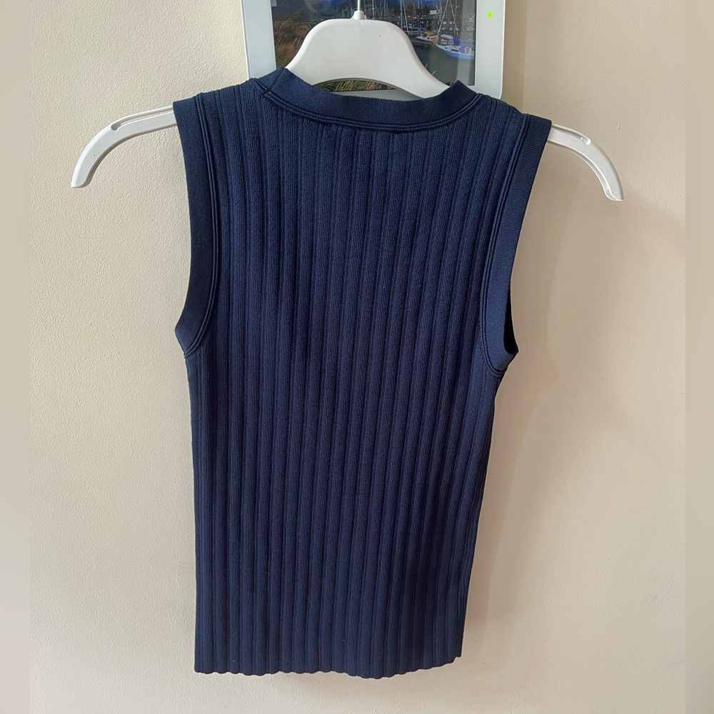 NWT Ann Taylor Ribbed Sweater Shell - Picture 5 of 5